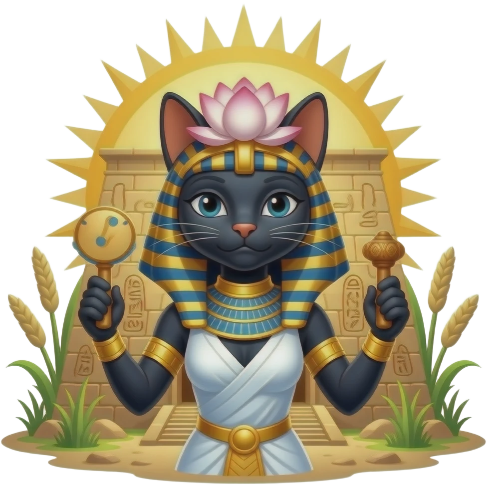 Bastet from Egypt Mythology emoji