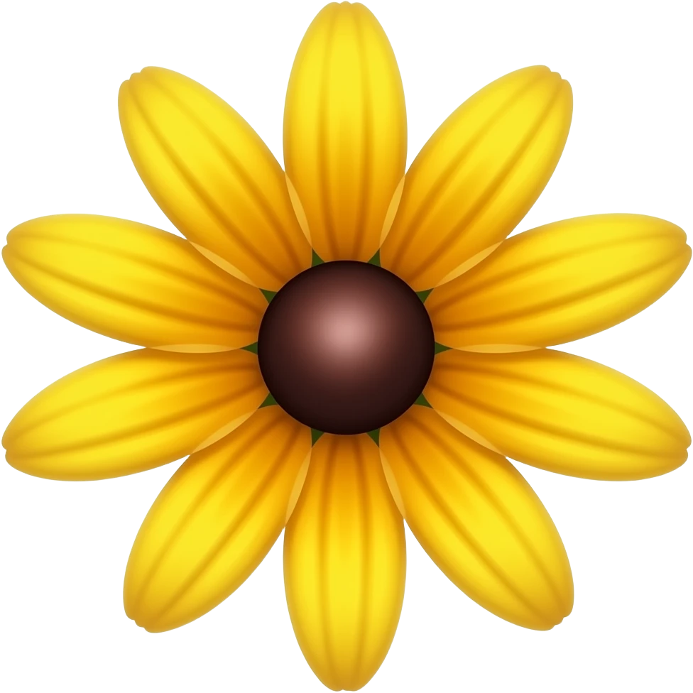 black-eyed susan emoji