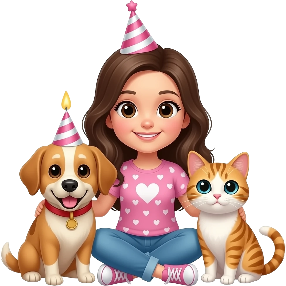 Happy birthday Breanna with animals emoji