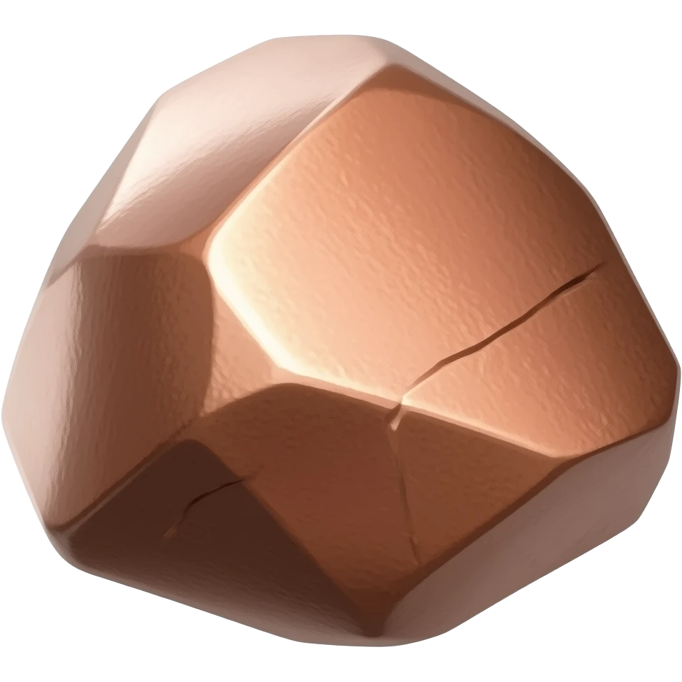 Copper Chunk raw metal emoji