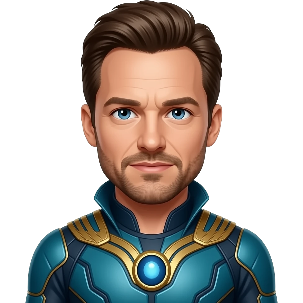Create an emoji of vision paul bettany emoji