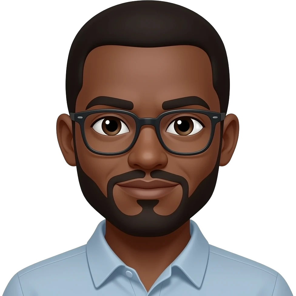 Black man emoji