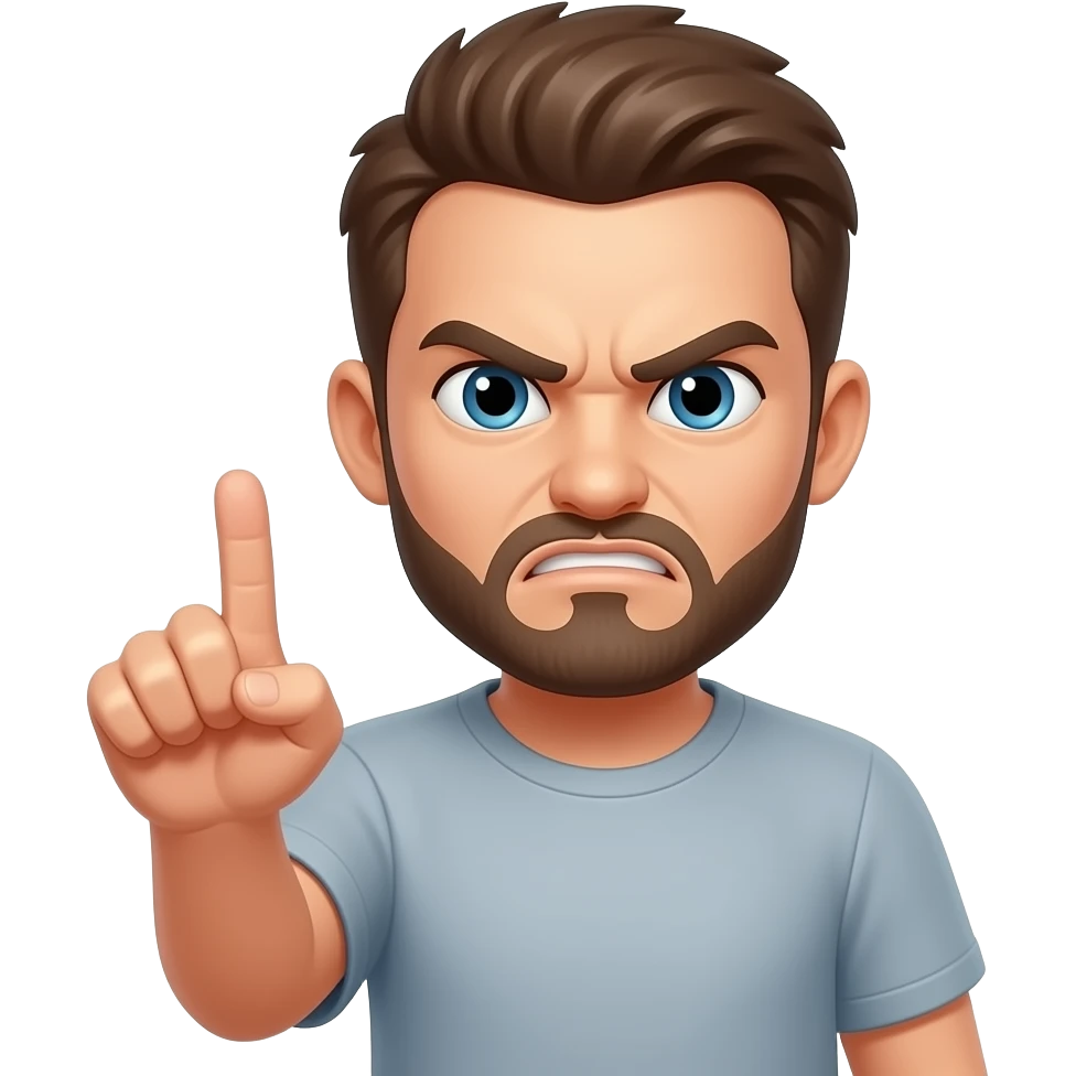 😠🖕🏻 emoji