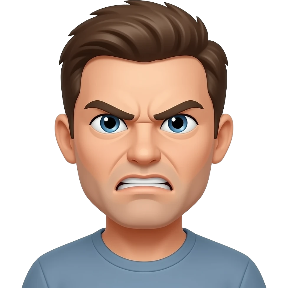 Angry emoji