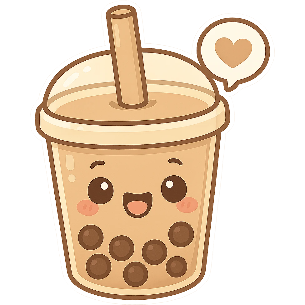 Bubble Tea Emote emoji