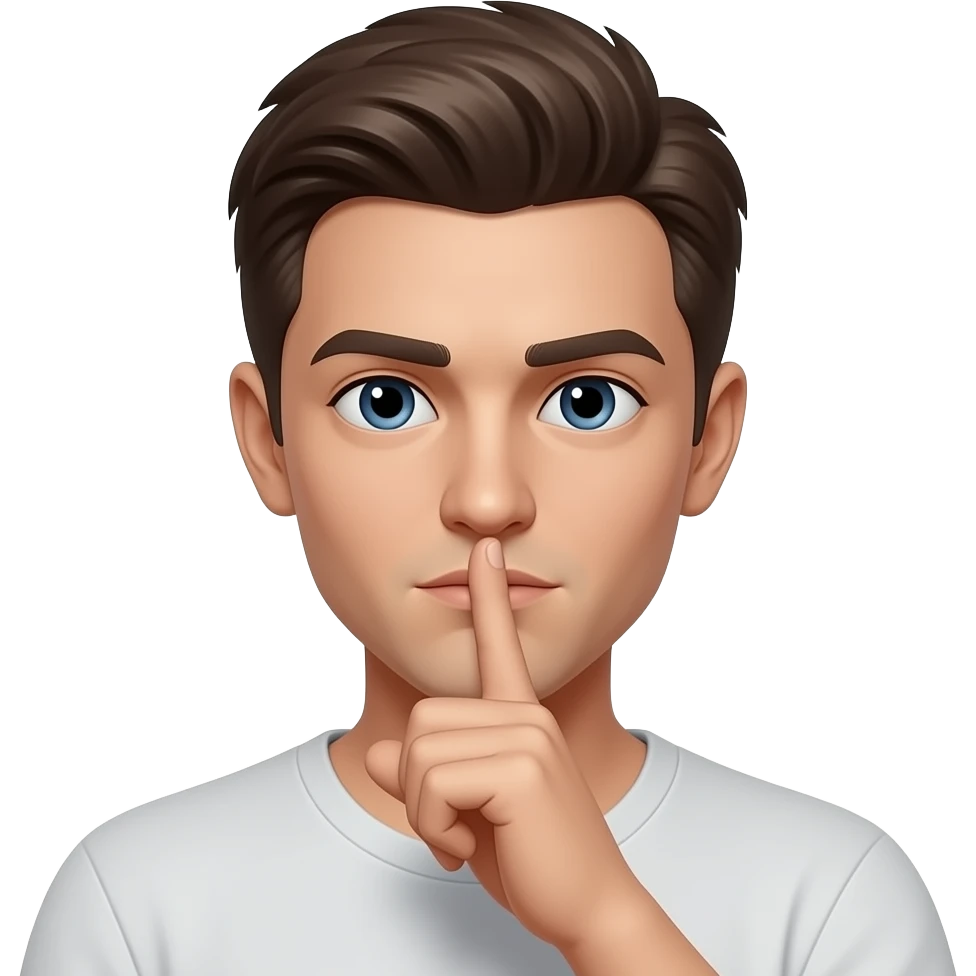 Hush emoji