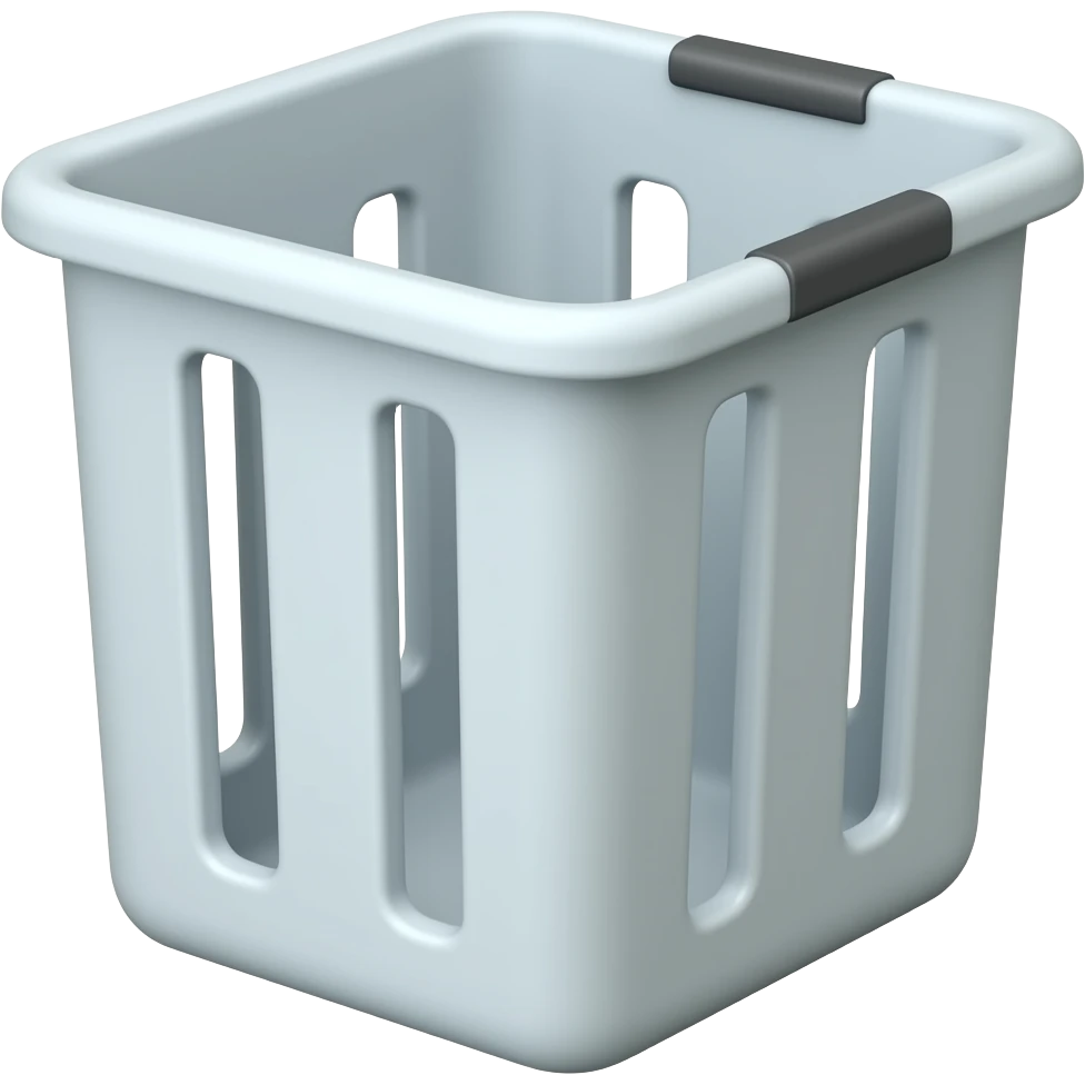 empty laundry bin emoji