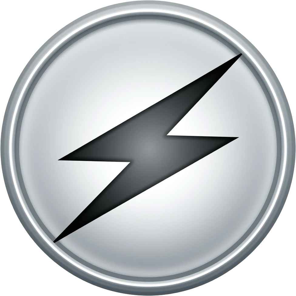 Black flash emoji