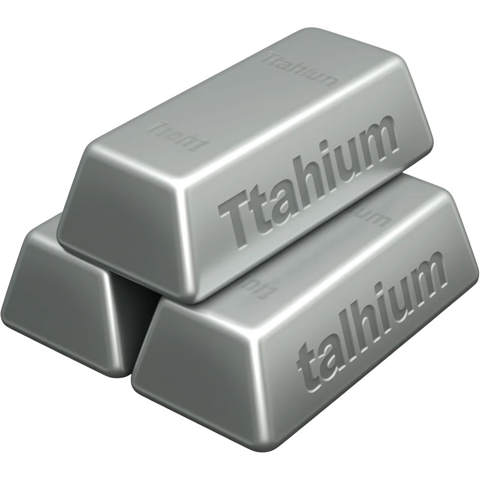 Thallium Ingot bars emoji