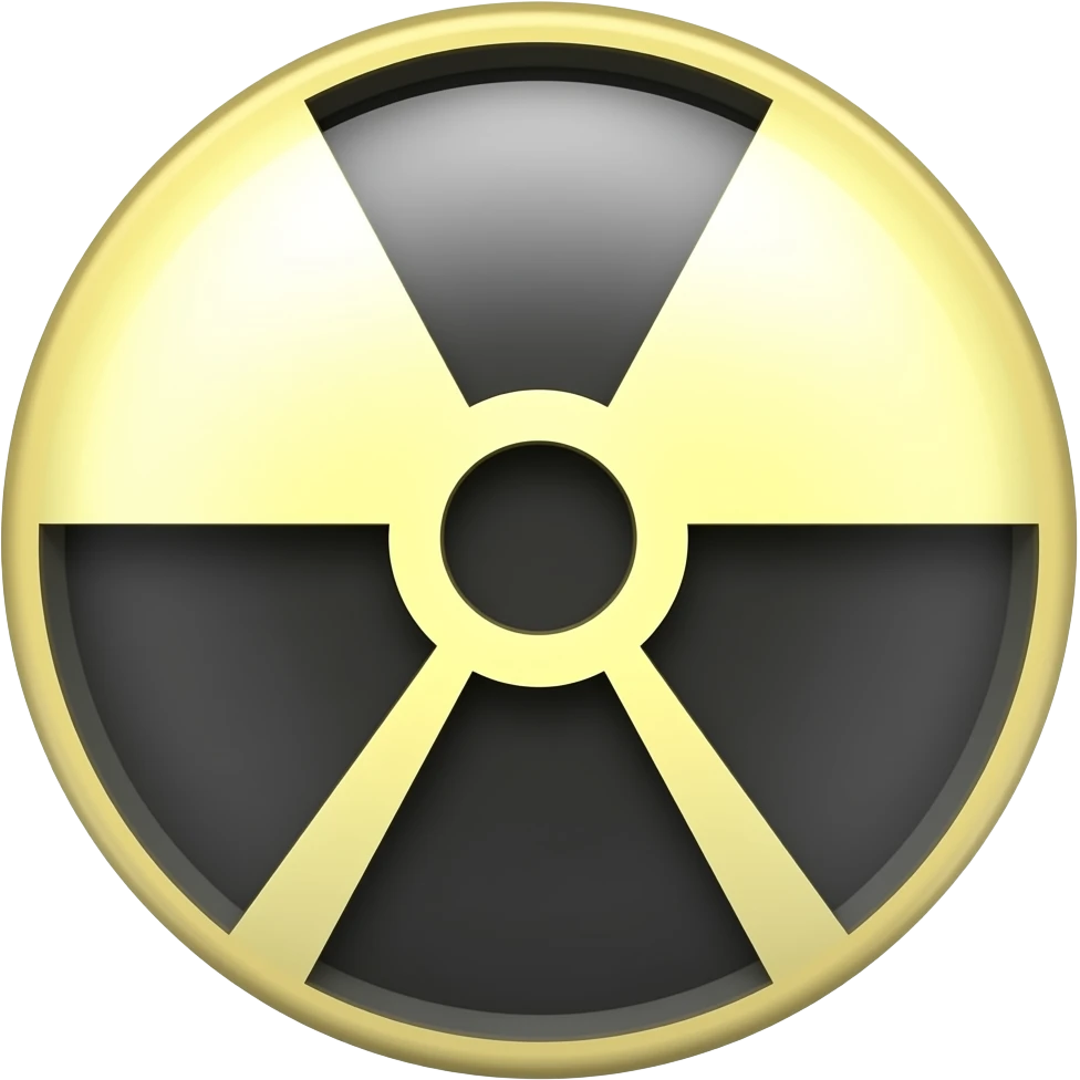 Símbolo do "☢️" (nuke) emoji