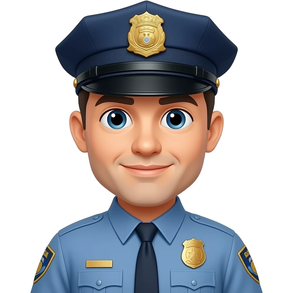 Policeman emoji