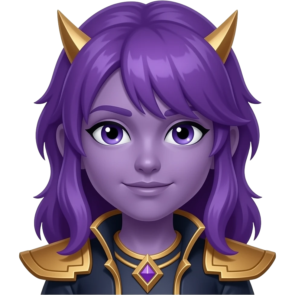 Violet from arcane emoji