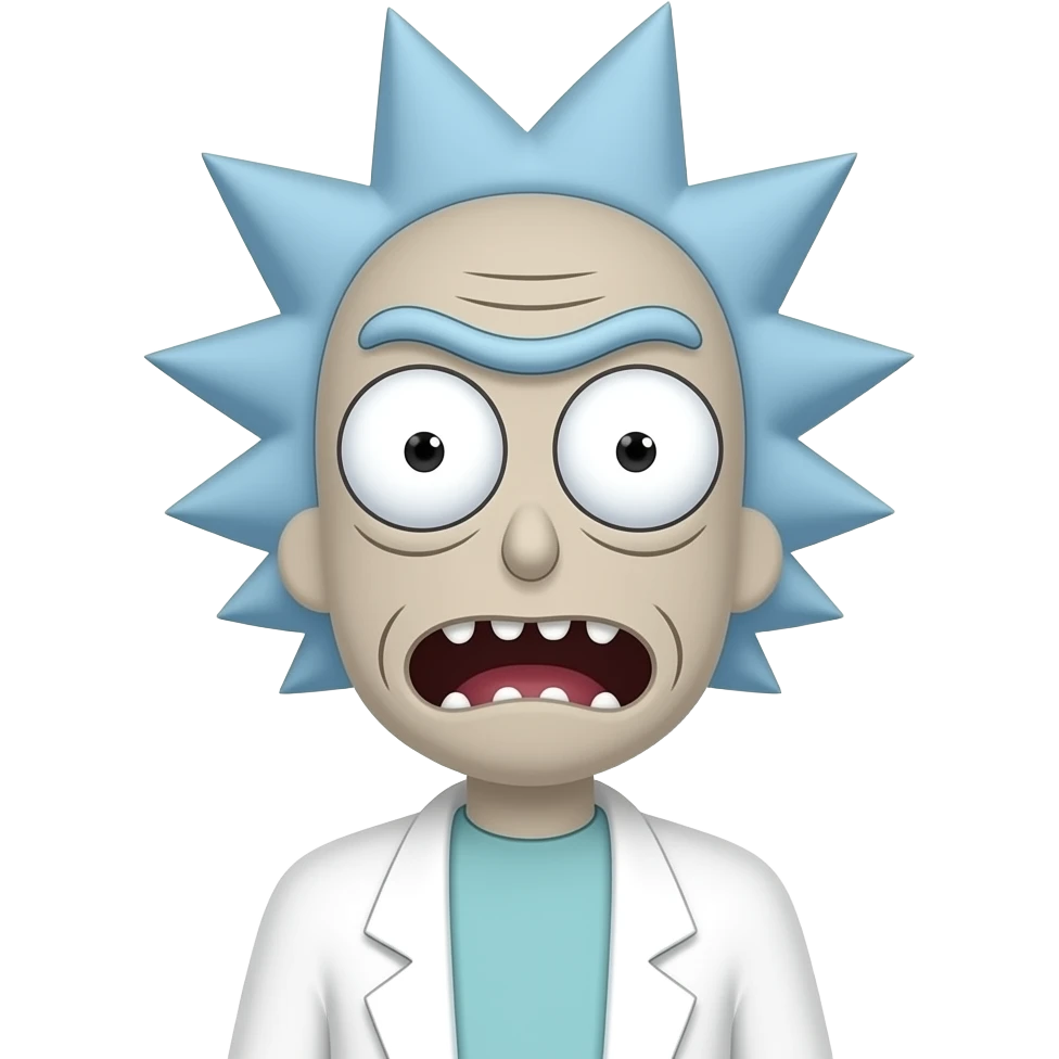 рик и морти emoji