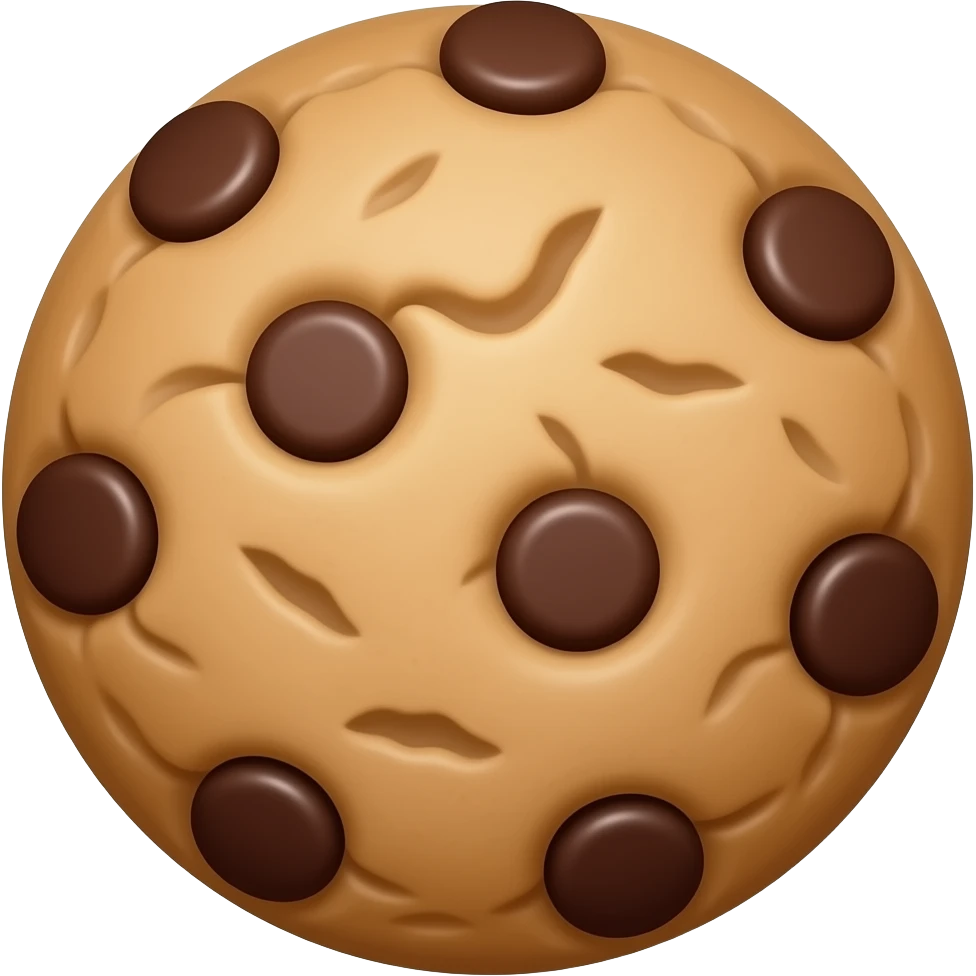 Make a rich cookie emoji