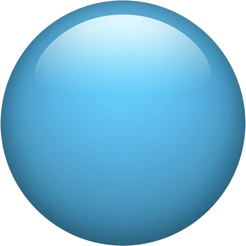 Blue emoji