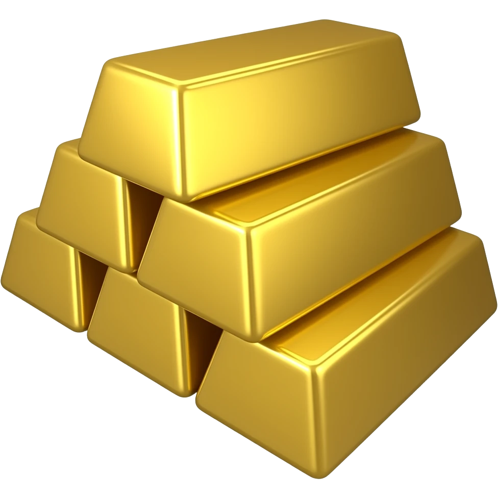 gold bars emoji
