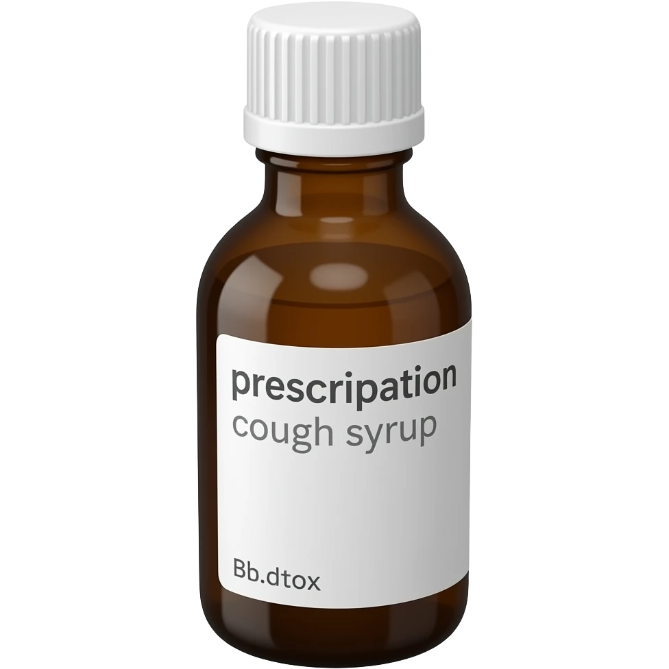 brown presciption cough syrup bottle emoji