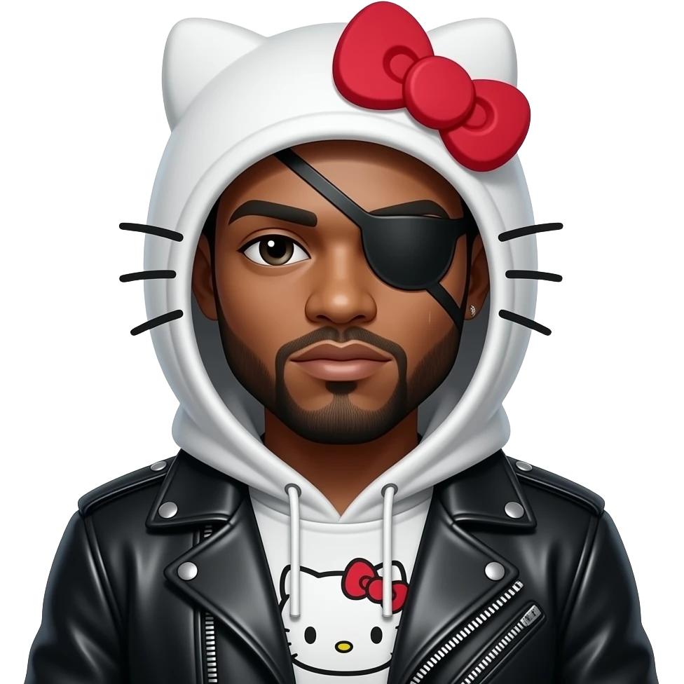 thug out hello kitty emoji