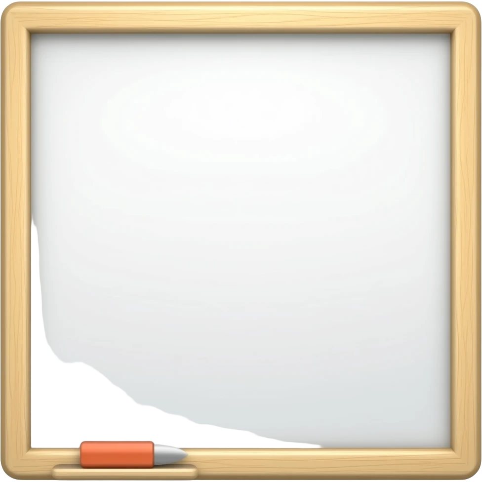 whiteboard emoji