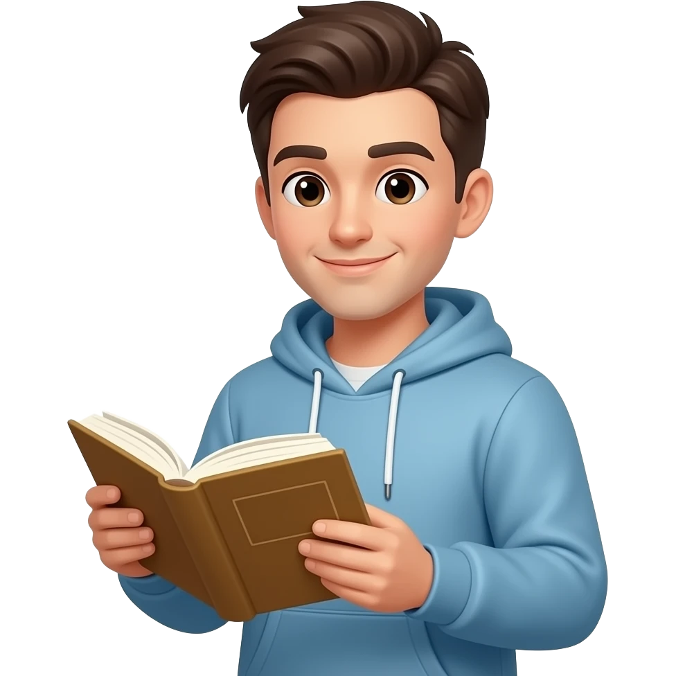 book reading emoji