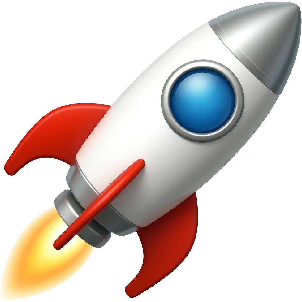 Rocket emoji