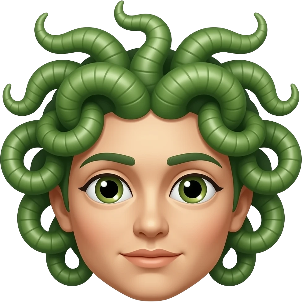Medusa Face emoji