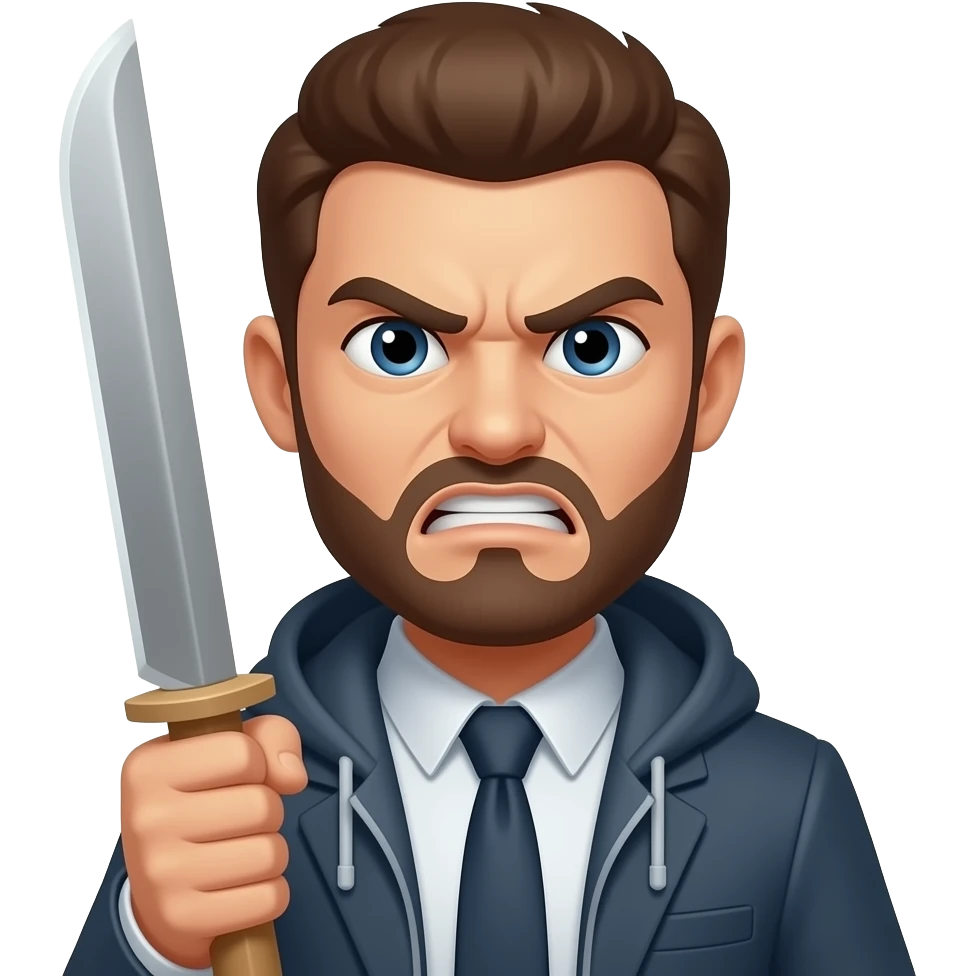 angry ai protestor emoji