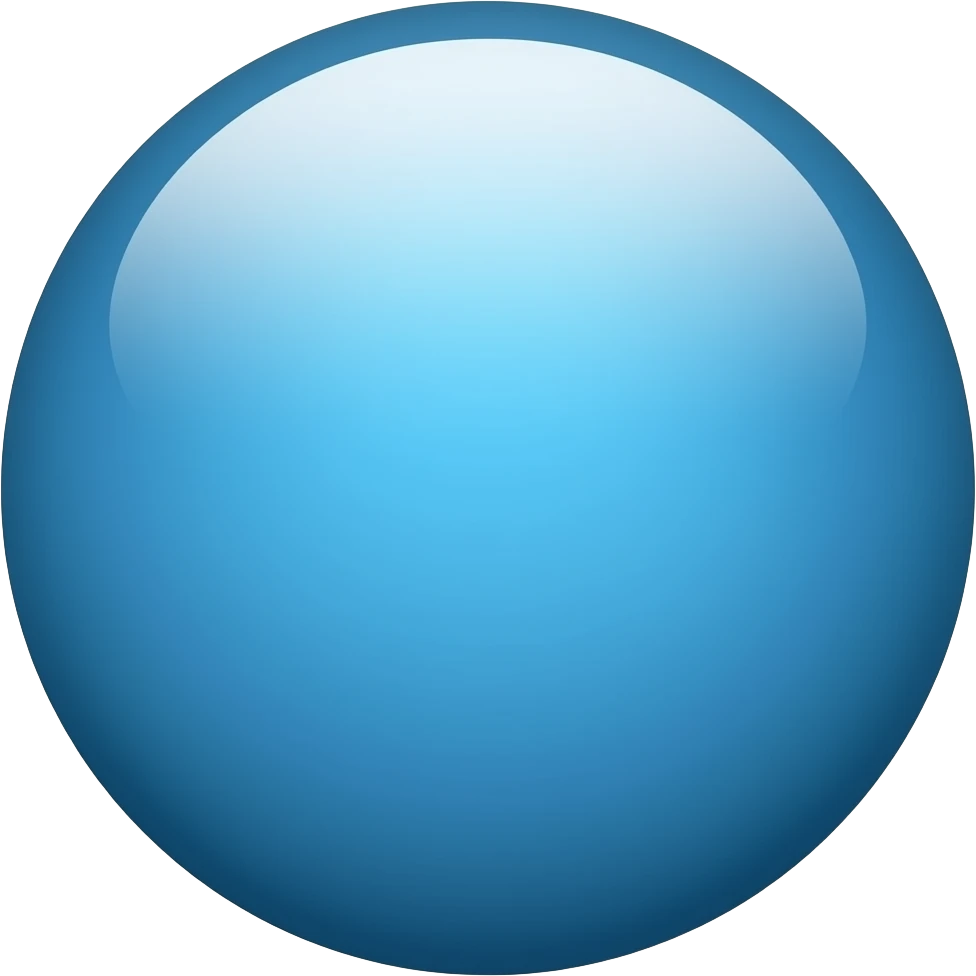 Blue emoji