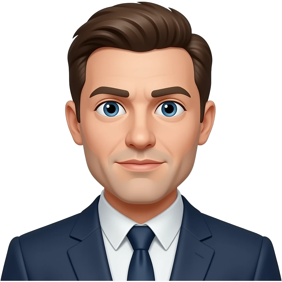 Strange man emoji
