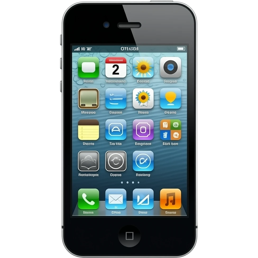 2nd generation iPod Touch emoji