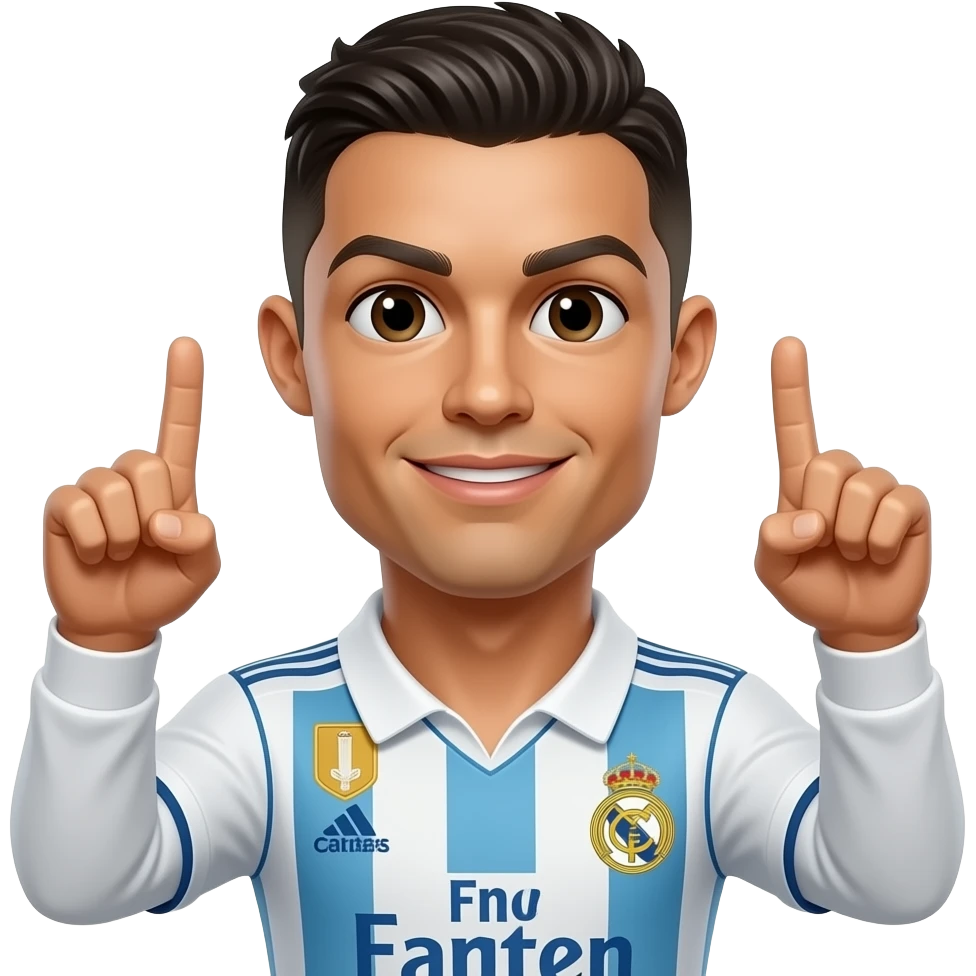 ronaldo 2 parmak emoji