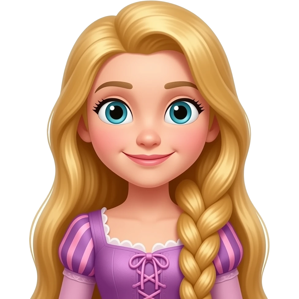Rapunzel emoji