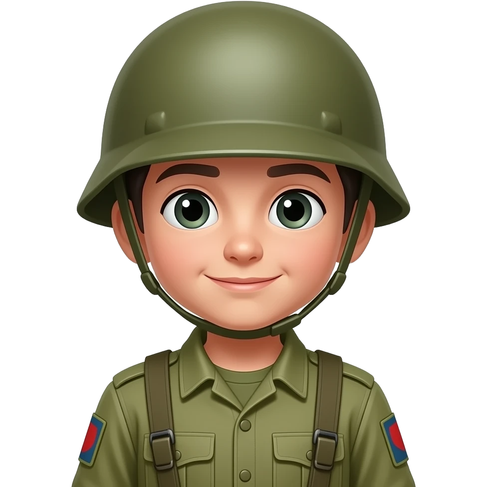 small Boy soldier emoji