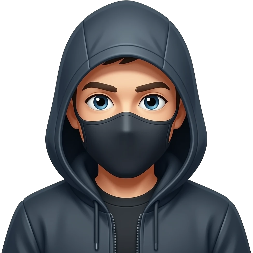 Make a hacker emoji emoji