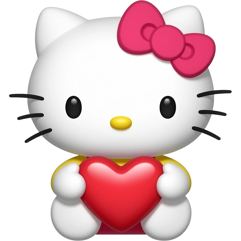 Hello Kitty 💗 emoji