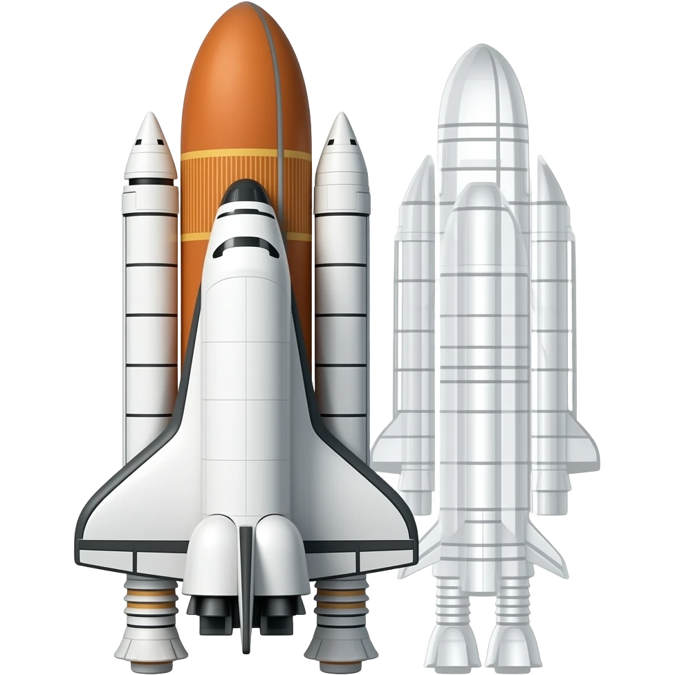 shuttle emoji