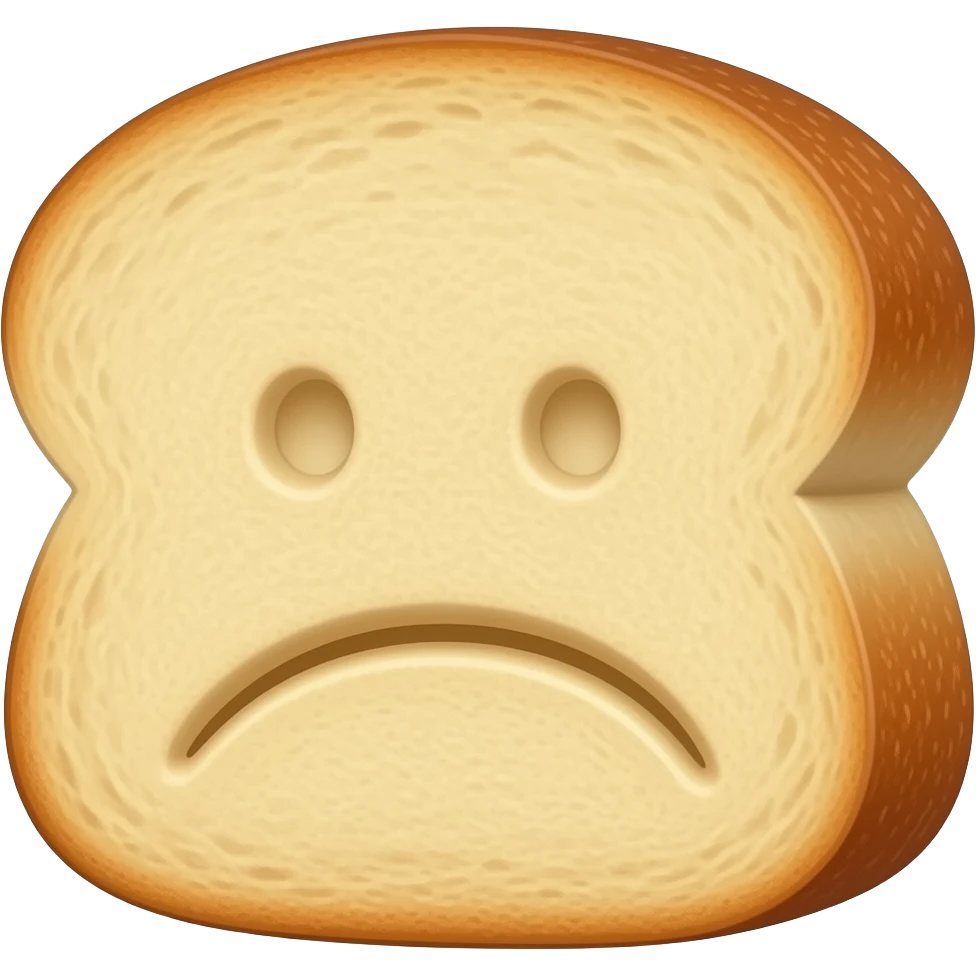 Asshole bread bun emoji