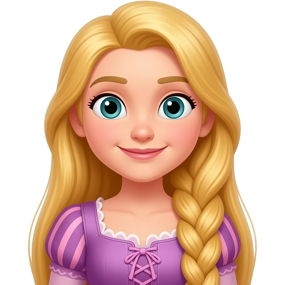 Rapunzel emoji