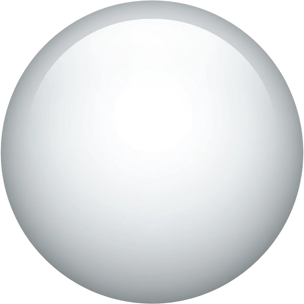 White Circle emoji