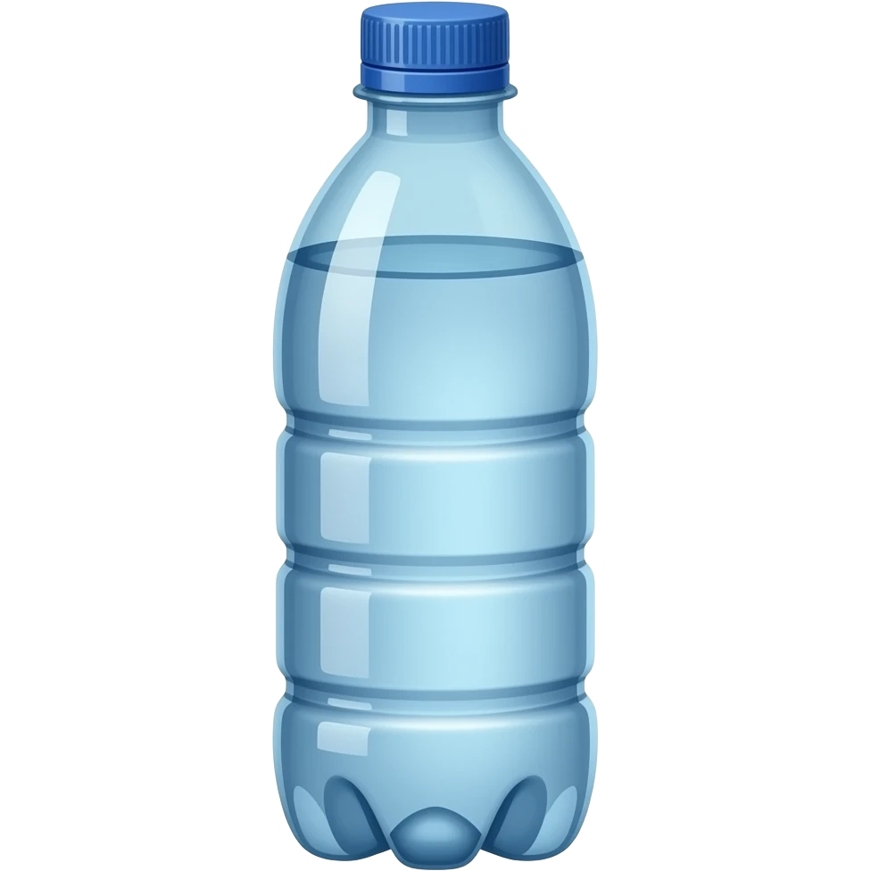 Water bottle emoji