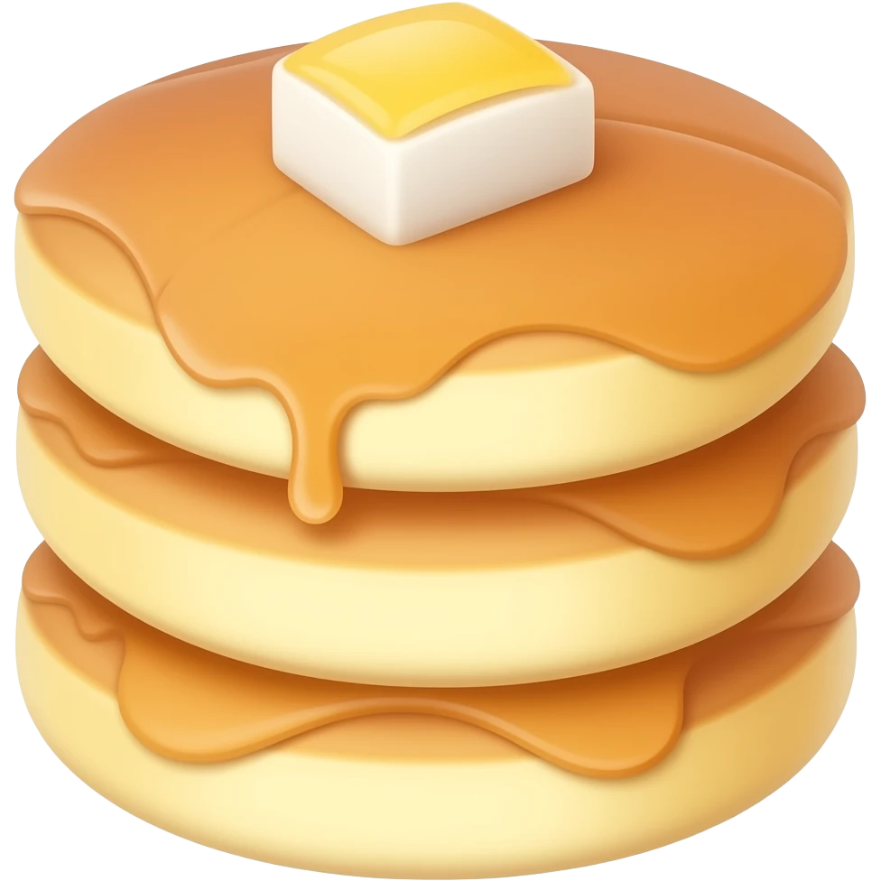 fluffy pancakes emoji