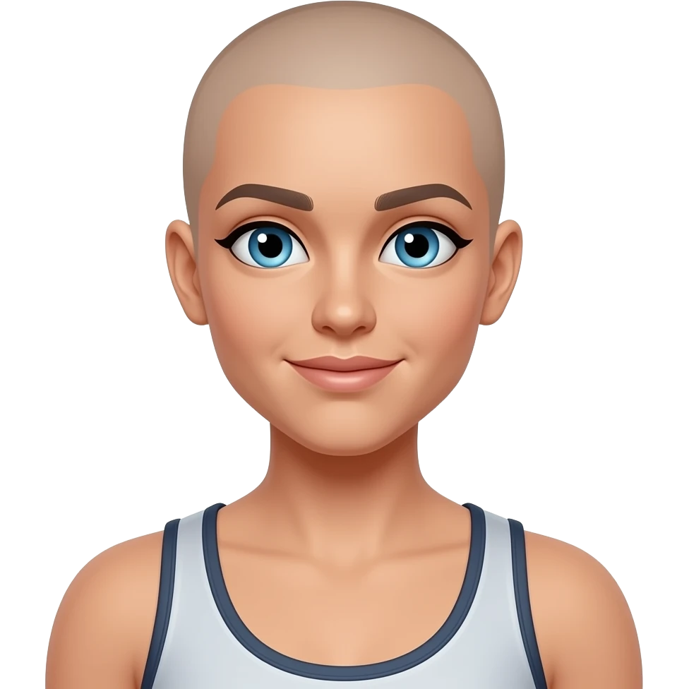 کاراکتری زیبا با لباس باشگاه برای پروفایل emoji