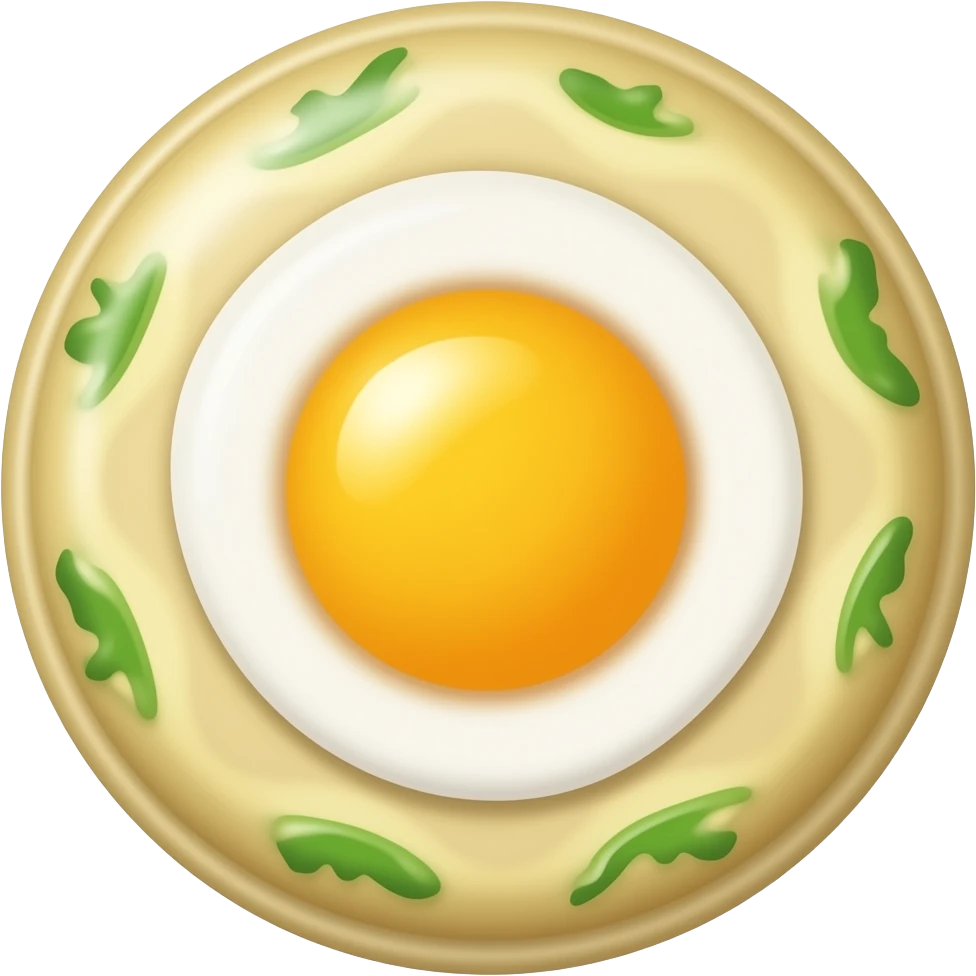 egg muffin round balls emoji