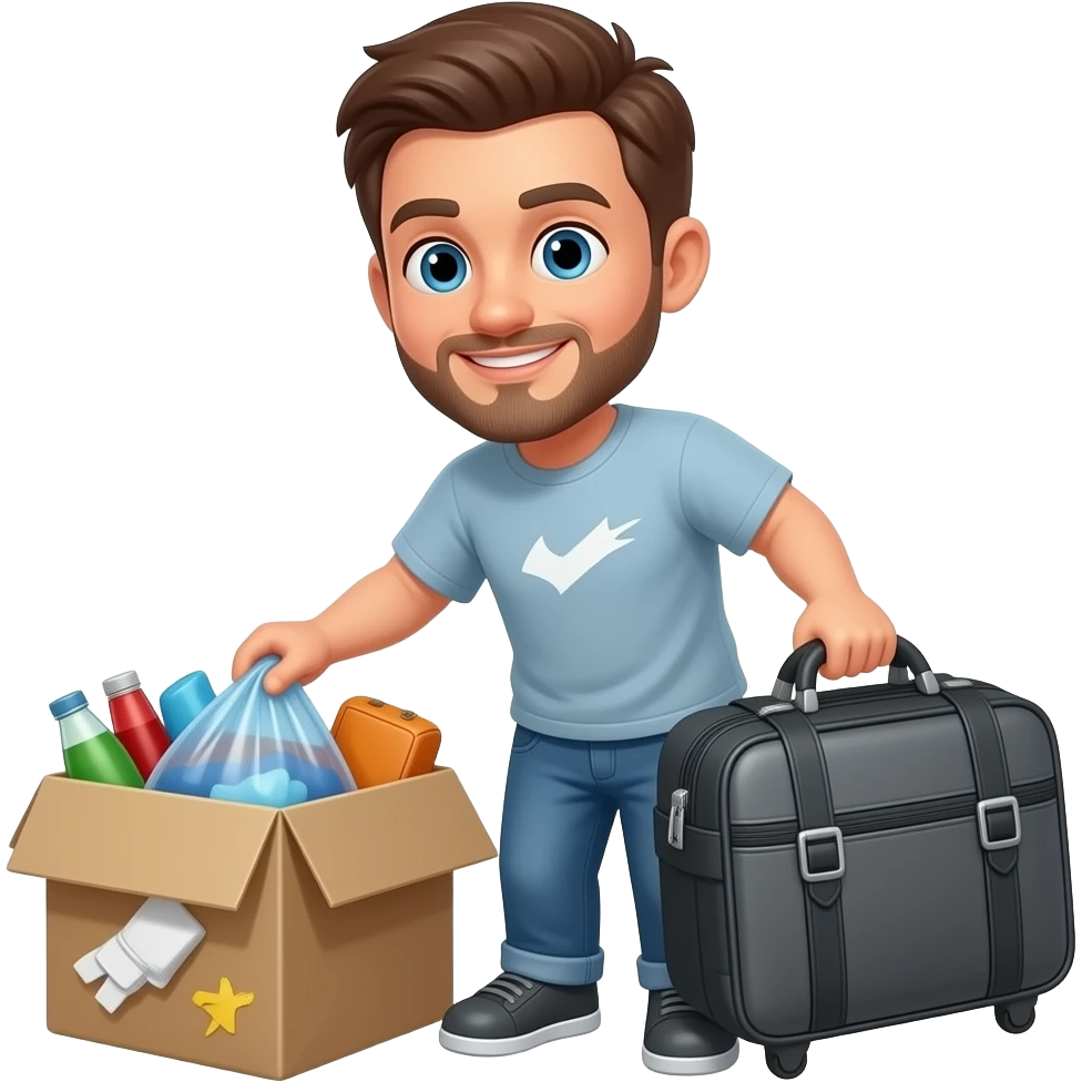 I collect my things emoji