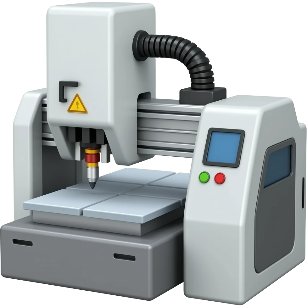 Laser machine emoji