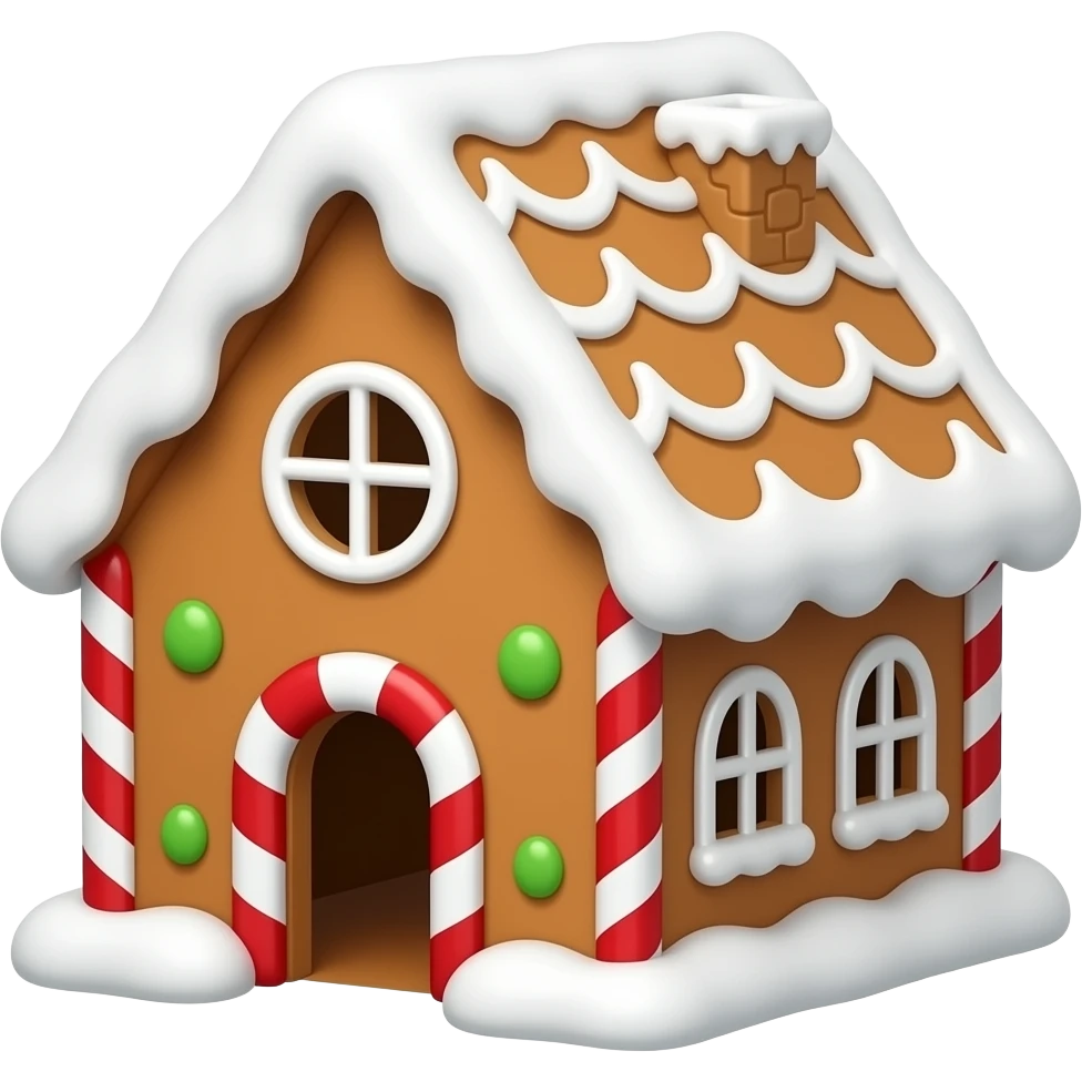 Gingerbread House emoji