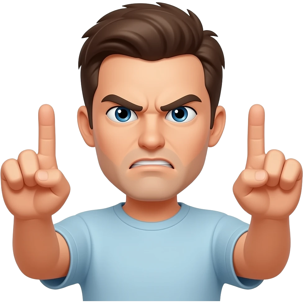 🖕🤬🖕 emoji