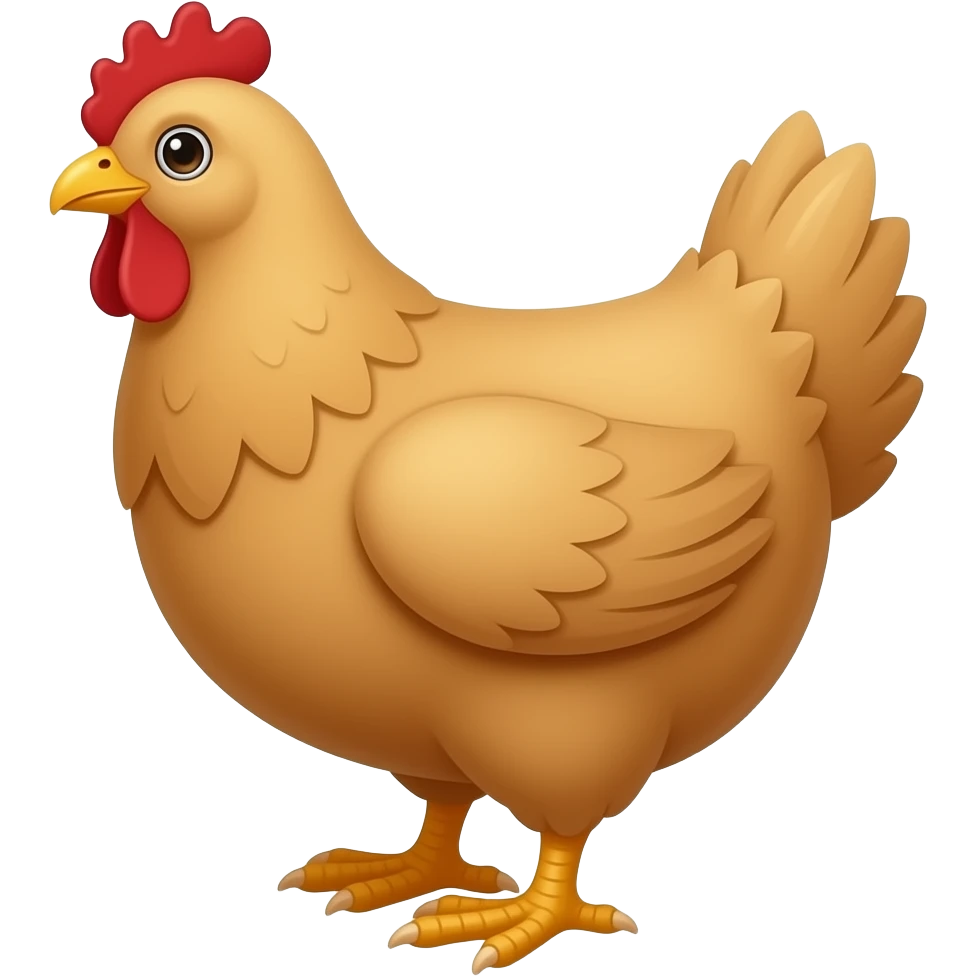 chicken emoji