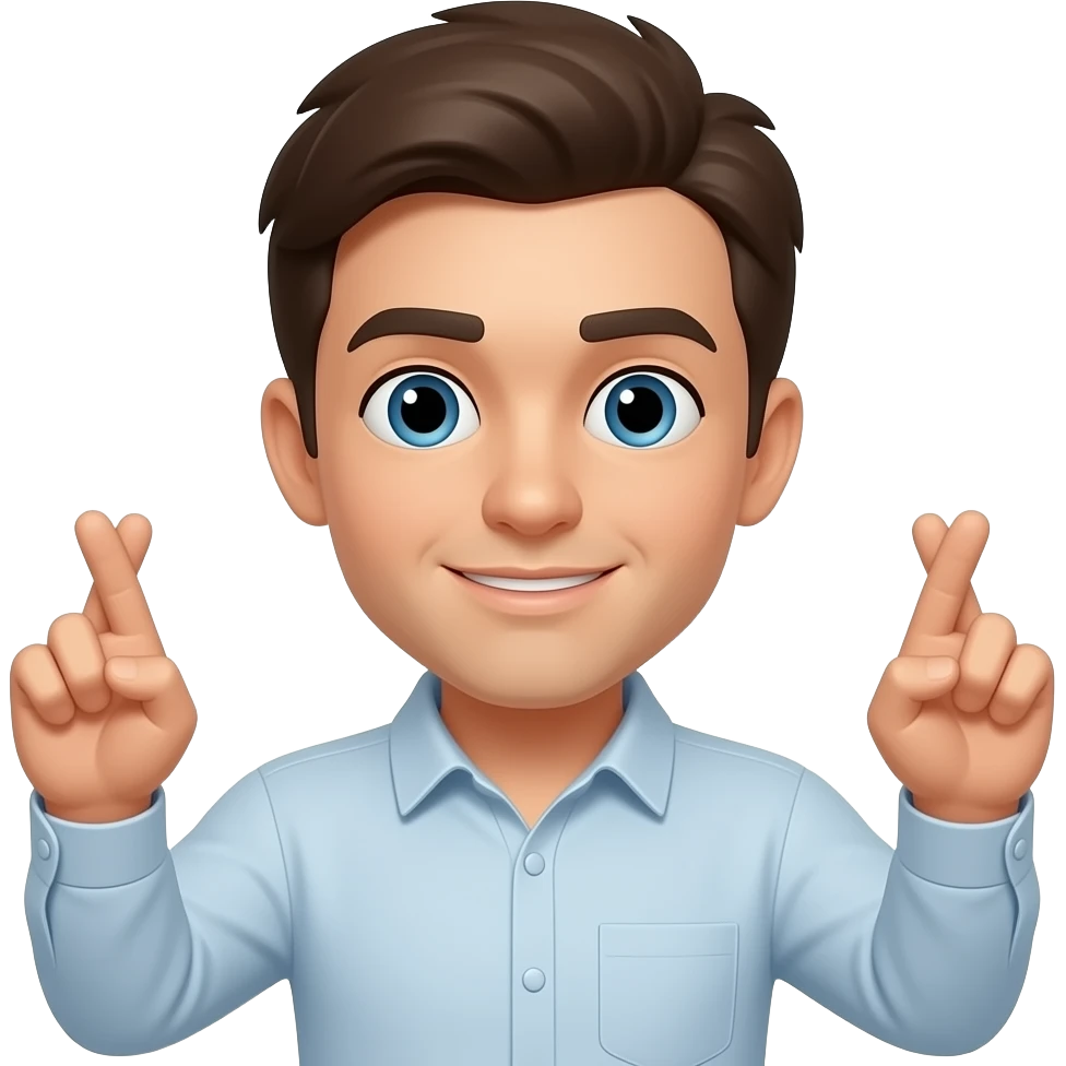 🤞🏻 emoji