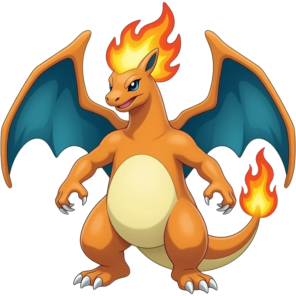 Talonflame-Typloshion-Quilava-Pyroar-Solgaleo-Blaziken-Fakémon-hybrid emoji